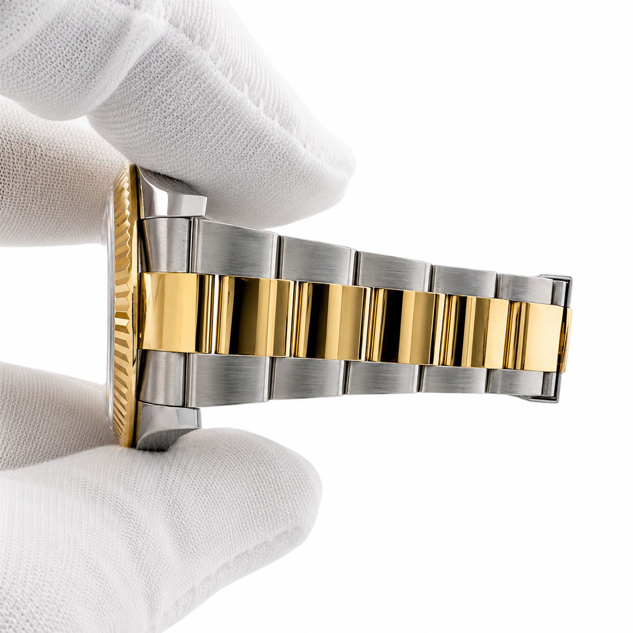 Rolex Datejust 36 126233 Two Tone Yellow Gold Silver Diamond Roman Dial 2023