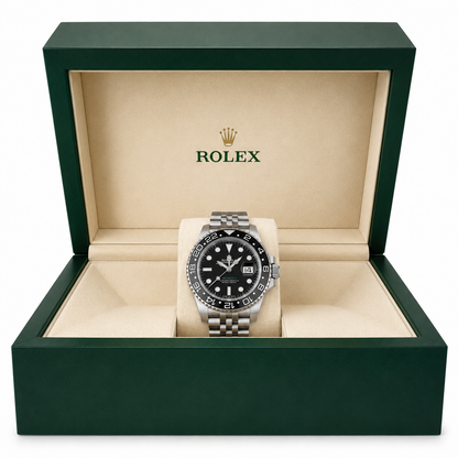 Rolex GMT-Master II 126710GRNR Bruce Wayne Black Gray Bezel Jubilee 2026