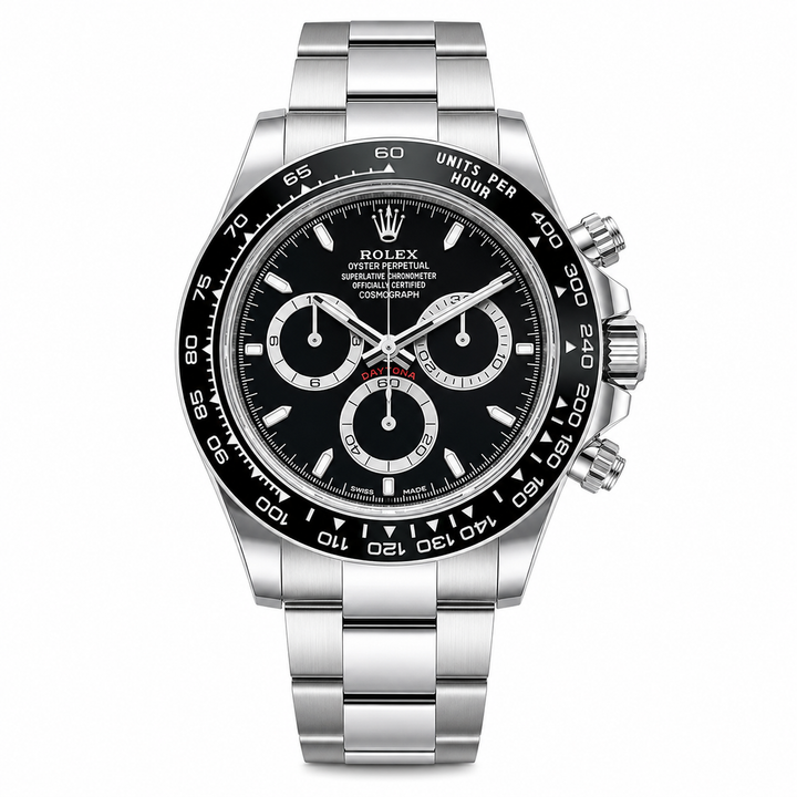 Rolex Daytona 126500 Black Dial Stainless Steel Ceramic Bezel 2025