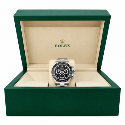 Rolex Daytona 126500 Black Dial Stainless Steel Ceramic Bezel 2025