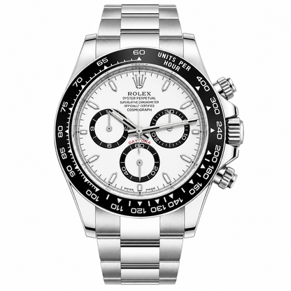 Rolex Daytona 126500 White Dial Stainless Steel Ceramic Bezel 2025