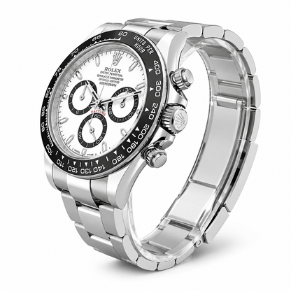 Rolex Daytona 126500 White Dial Stainless Steel Ceramic Bezel 2025