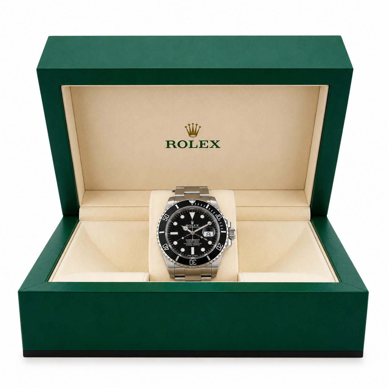 SOLD -Rolex Submariner Date 126610LN Black Dial Oystersteel Pre-Owned 2024