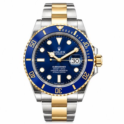 Rolex Submariner 126613 Blue Dial Two Tone Yellow Gold Pre-Owned 2021