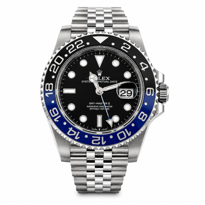 Rolex GMT-Master II 116710BLNR Batgirl Black Blue Bezel Pre-Owned 2013
