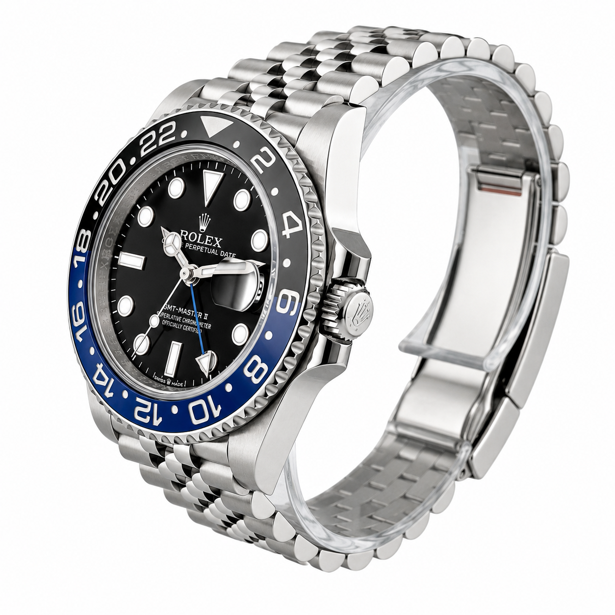 Rolex GMT-Master II 116710BLNR Batgirl Black Blue Bezel Pre-Owned 2013