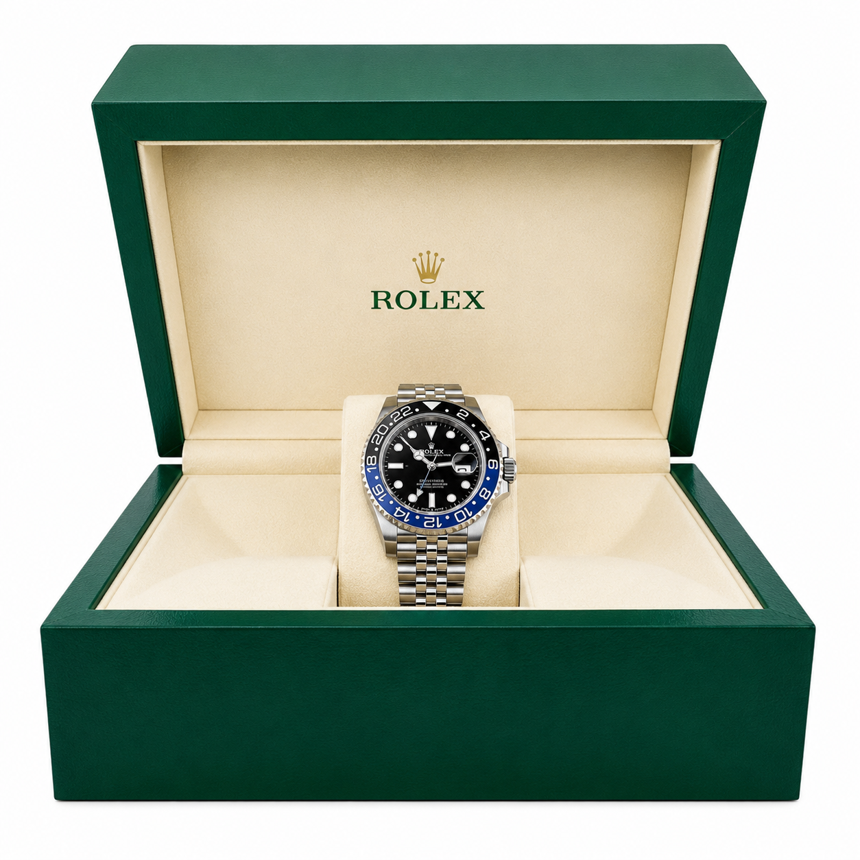Rolex GMT-Master II 116710BLNR Batgirl Black Blue Bezel Pre-Owned 2013