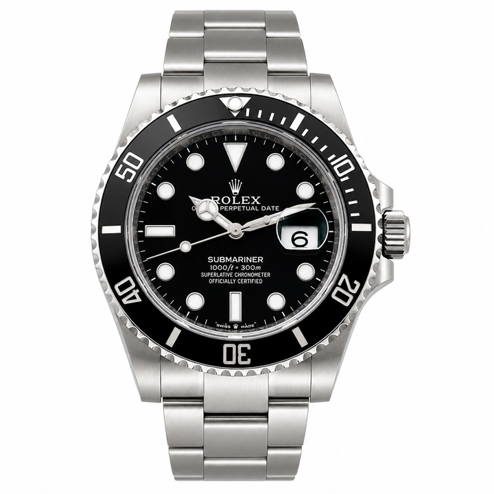 SOLD -Rolex Submariner Date 126610LN Black Dial Oystersteel Pre-Owned 2024