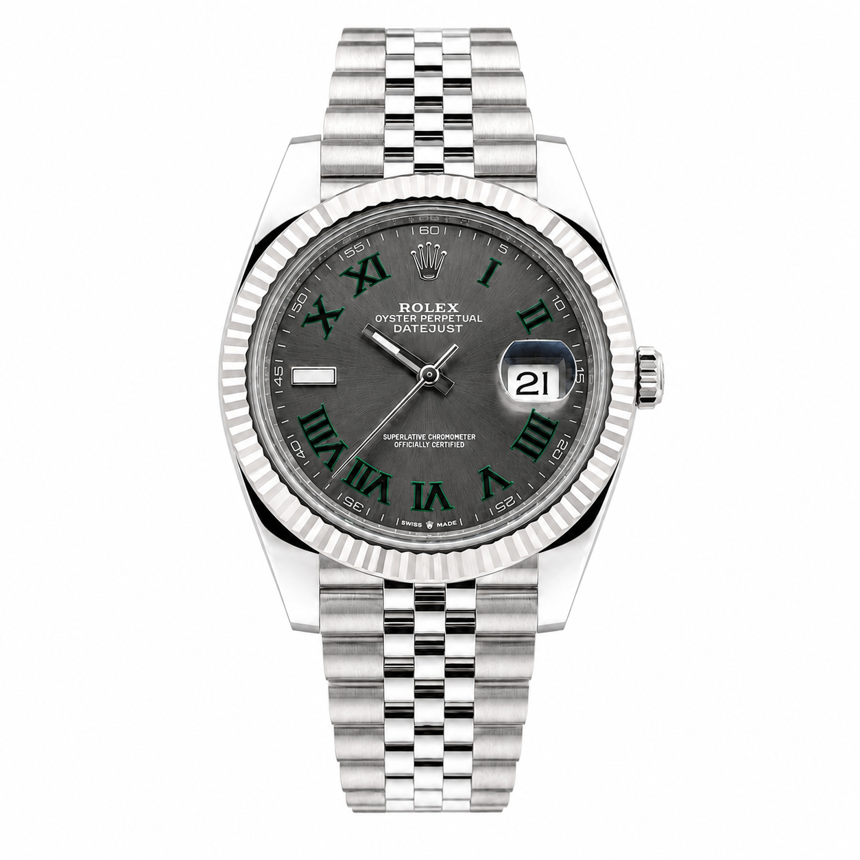 Rolex Datejust 41 Wimbledon Dial Ref. 126334