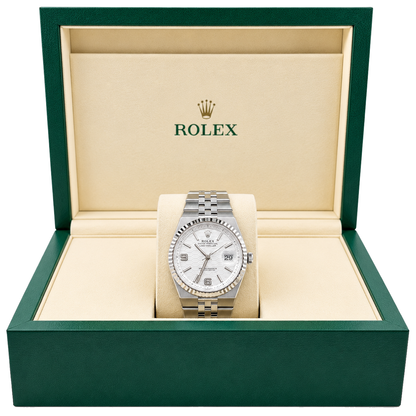 Rolex Land-Dweller 127334 White Honeycomb Dial | 2026
